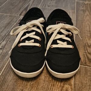 BOBS from Skechers Black Memory Foam Shoes